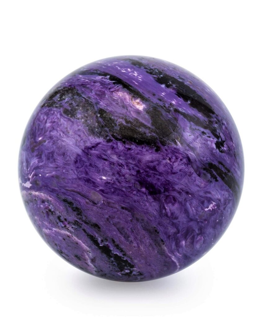 Charoite Sphere