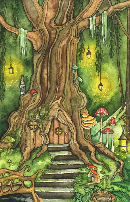 Fairy House in the Fae World