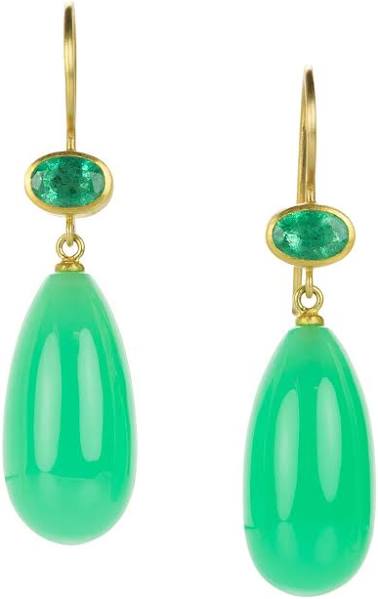 Chrysoprase Earrings
